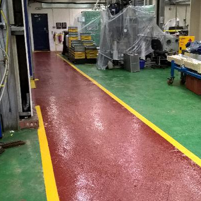 Superbond Linienmarkierung – Epoxidharz für Industrie-Markierungen