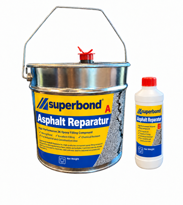 Superbond Rissfüller Außen – 10 kg (Schwarz)