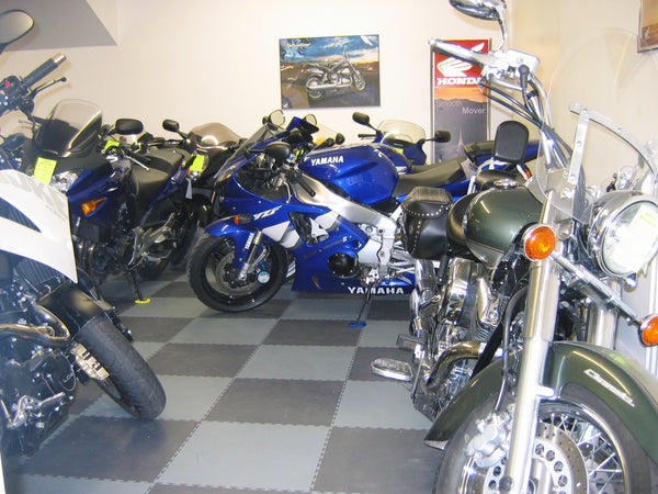 Kunststoff Boden Fliesen-Garage