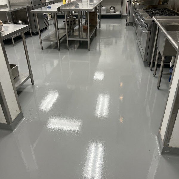 Superbond Bodenbeschichtung – Gewerbliche Küchen